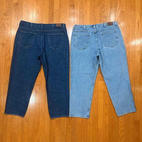 L.L. LL Bean Relaxed Fit Mens 40x29 Jeans Denim Pants Vintage Bundle Lot Vtg - Picture 2 of 8